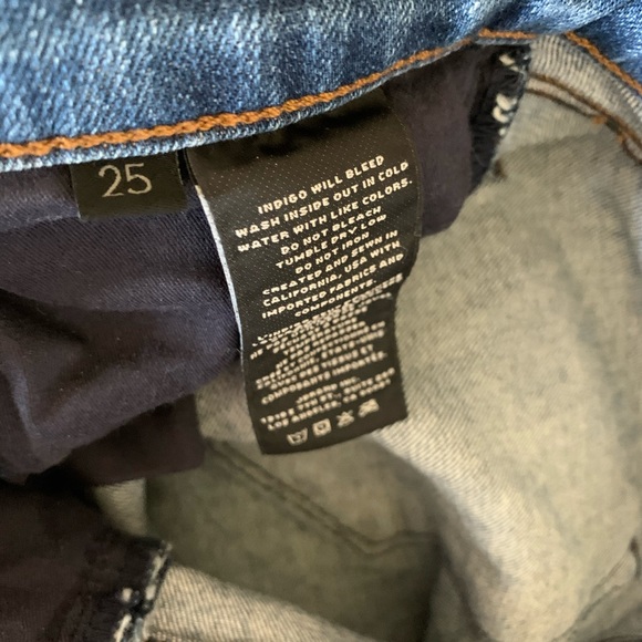 J Brand Ruby High Rise Crop Cigarette Jeans, 25 - Picture 6 of 6